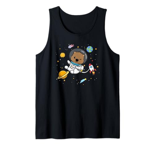 Cute Kawaii Kids Space Australian Animal Lover Wombat Camiseta sin Mangas