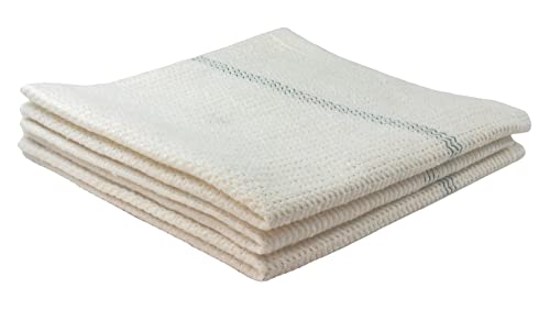 Scheuertuch 3 x Scheuerlappen weiß Bodentuch Putzlappen Aufnehmer Bodenwischtuch Wischlappen Baumwolle Viskose und Syntetic Fasern 50x50 Cover
