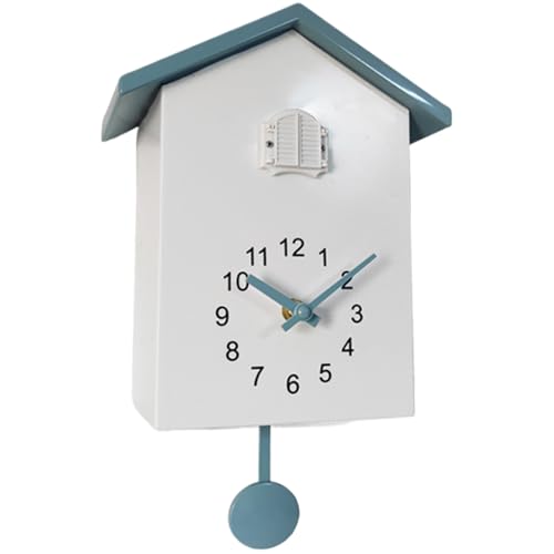 Reloj de cuco lindo pajaro automatico y diseño minimalista para colgar 2