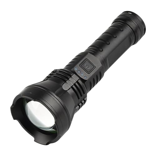 Image of Seadra 2000 Lumens LED Torch XHP70 Strong Light USB C Rechargeable Powerful Flashlight Zoomable Torch Light 5Modes for Camping Outdoor