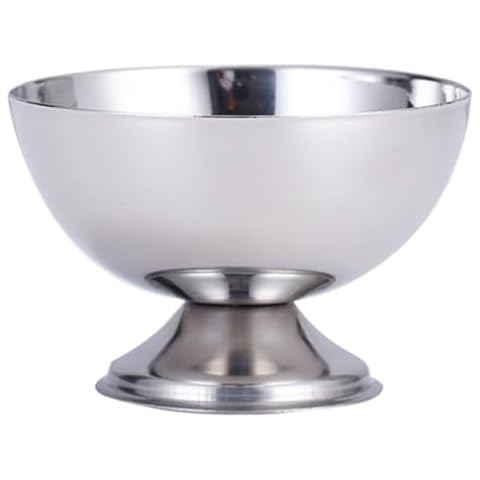 ULTECHNOVO Stainless Steel Ice Cream Bowls Cover