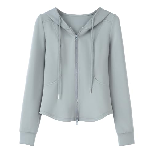 DERAX Women's 2 Piece Comfy Lounge Sets Fall Winter Full Zip Hoodie and Wide Leg Sweatpants Tracksuit Sets Matching Set2