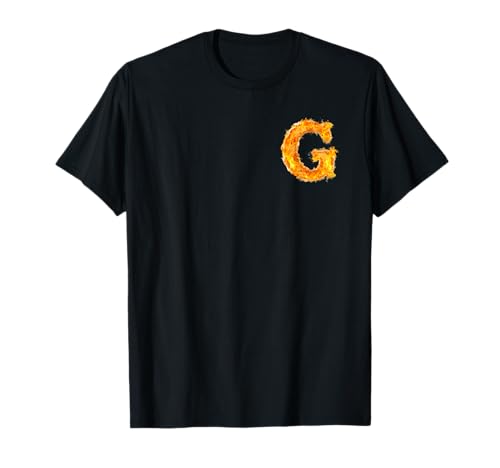 Letter G Feiry Halloween Letter Patch T-Shirt