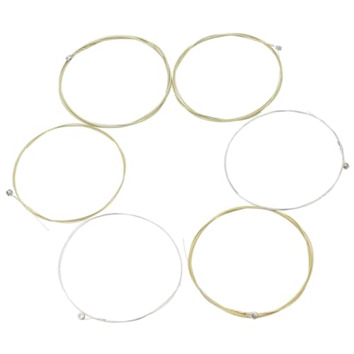 SWOOMEY 6個 弦 フォーク ギター アクセサリー アコースティック ギター ギター パーツ ギター アクセサリー 真鍮