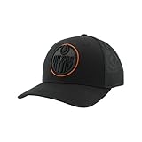 Edmonton Oilers NHL Officially Licensed Adjustable Snapback Hat Dakota Element Black