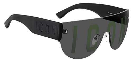 Dsquared2 ICON 0002/S Black/Grey Logo 99/1/140 men Sunglasses3
