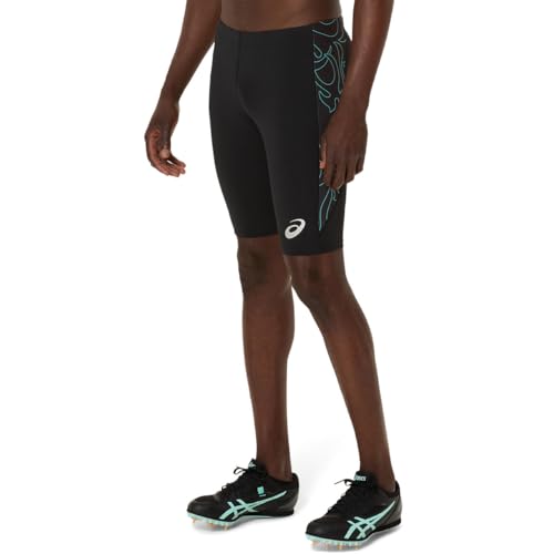 asics グラフィックミドルタイツ 2091A745