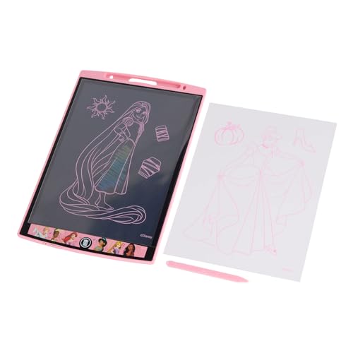 Disney Princess - Pizarra de Escritura LCD con función de borrado - Tablet de 11 Pulgadas para...