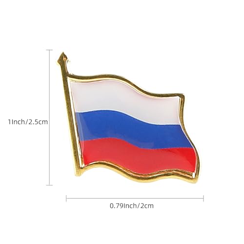 Image of Country Flag Brooch Metal Alloy Souvenir Pin Shirt Hat Backpack Jewelry Accessories Decoration Party Christmas Gift Badge International Travel Pin