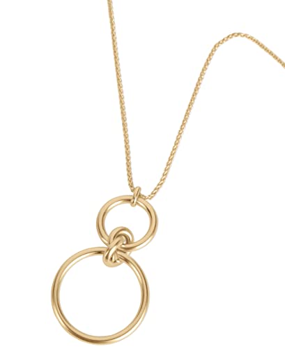 Lucky Brand Abalone Circle Pendant Necklace2