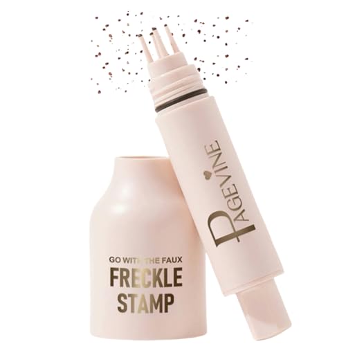 2025 Upgraded Faux Freckle Stamp Pen,Fake Freckles Stamp Waterproof,Natural Sun-Kissed Looking Freckle Maker with Quick Dry 5-Point Precision Stamp Head,Long Lasting Freckles Makeup Pen,#2 Medium. 2025 Upgraded Faux Freckle Stamp Pen,Fake Freckles Stamp Waterproof,Natural Sun-Kissed Looking Freckle Maker with Quick Dry 5-Point Precision Stamp Head,Long Lasting Freckles Makeup Pen,#2 Medium.