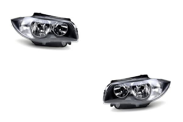 Johns Spiegelkappen Set Für BMW 1er E81/E82/E87/E88 | Links & Rechts | Lackierbar