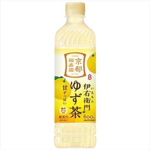 Amazon.co.jp: サントリー 伊右衛門 ゆず茶 600ml : 食品・飲料・お酒