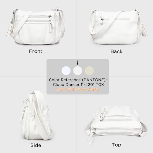 Image of VOLGANIK ROCK Crossbody Bag for Women with Tassel Ladies Soft PU leather Purses and Handbag Pocketbooks