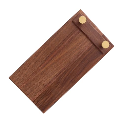 STOBAZA Wooden Menu Clip Holder For Restaurant Tables Store Food Signs Message Boards Menu Chalk Board For Showcasing Menu Wooden Table Marker For Retail Food Stores