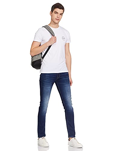 Image of Jack & Jones Men's Ben Skinny Fit Low-Rise Jeans
