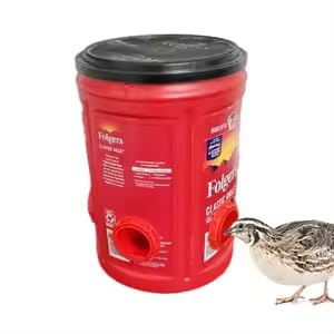 Generic Quail & Chick Port Feeder by NWQuailFarm (4 Pack)