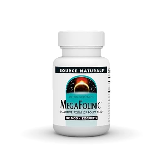Source Naturals MegaFolinic Tablets