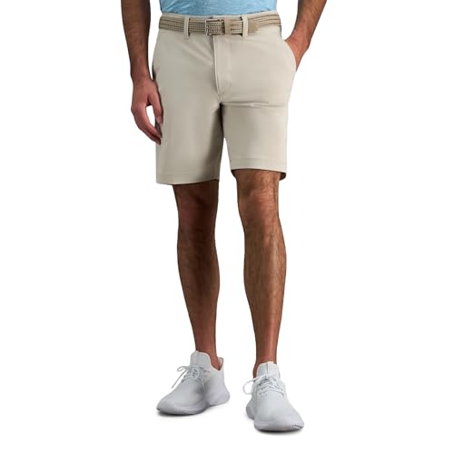 Haggar Men's Sport Travel Performance Short - 7 and 9 Inch Inseams Sand - image 1