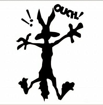 Sticker Ouch Funny Car Van Laptop Windows Bumper Decal Sticker