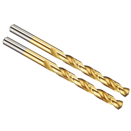 PATIKIL 6.9mm Titanium Nitride Drill Bit