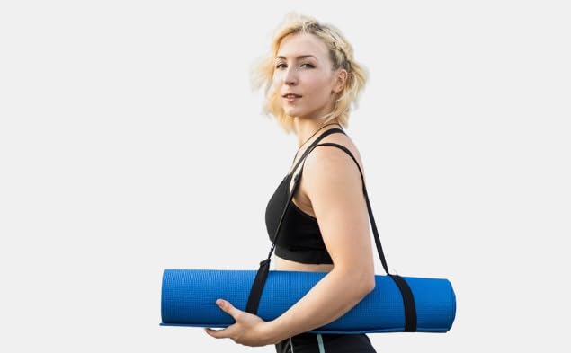 CanBee 4mm Anti-Skid Lightweight Sweat Proof EVA Multi color Yoga Mat for Gym & Outdoor Workout for Men and Women-image-10