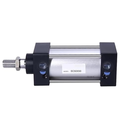 Cylindre SC50 pneumatique à course variable avec piston magnétique intégré pour l'industrie