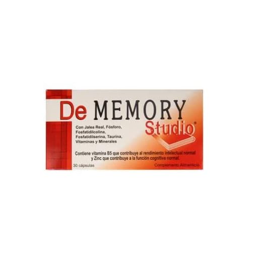 LOGAN Complemento alimenticio que contribuye al rendimiento intelectual normal DE MEMORY STUDIO 30 comprimidos.