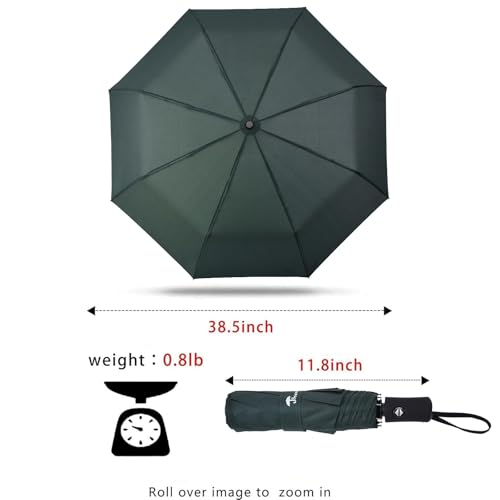Windproof Automatic Travel Umbrella - Compact & Durable Design - Image 4