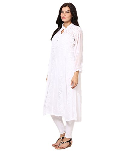 Amazon white kurtis Clearance