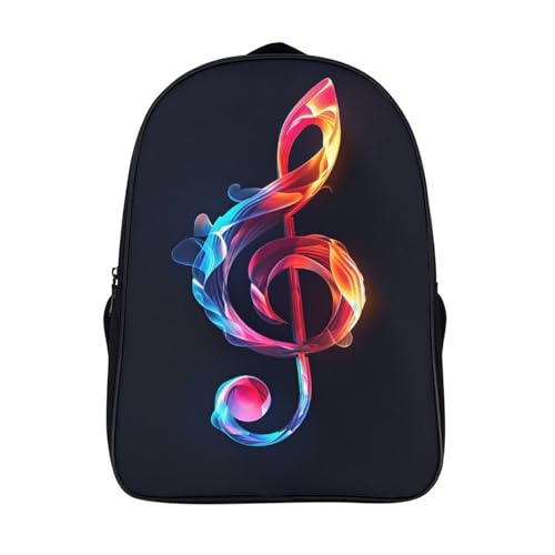 Mochilas escolares de música en 3D para el colegio y tardes de deporte infantil en exteriores