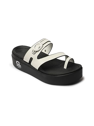 Carlton London Sports Womens CL-SB-W-21 Comfortable Flatform Heel White Sandal-8 Kids UK (B0CFHF83G4) Amazon Price History, Amazon Price Tracker