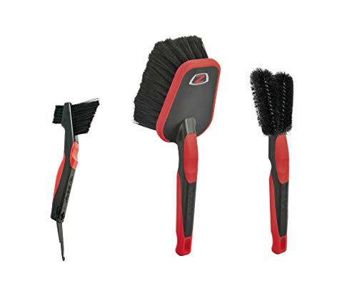 ZEFAL ZB Brush Set With Twist Brush Brush Set, Black/Red, One Size