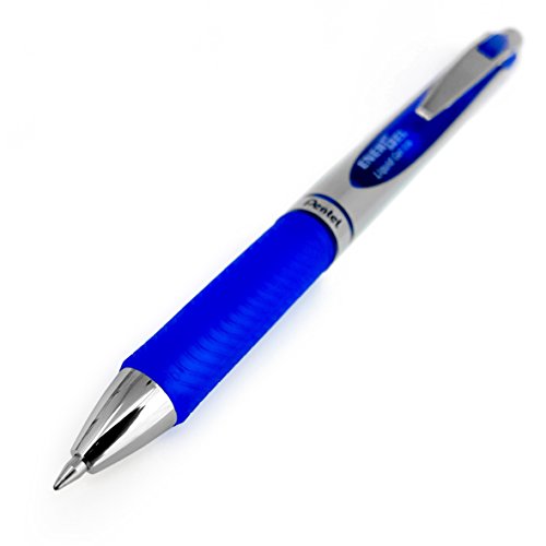 Pentel EnerGel XM BL77 - Bolígrafo retráctil tinta líquida 0.7 mm azul miniatura 2