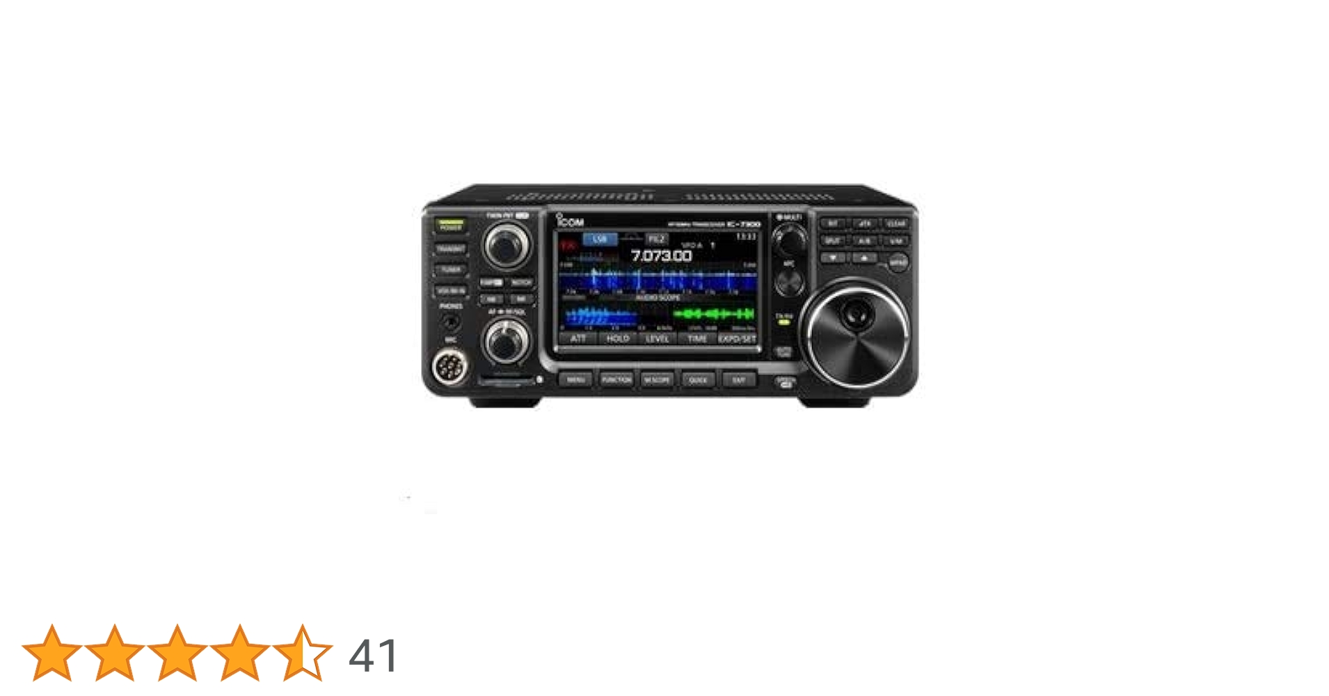 ICOM IC-7300M HF +50MHz 50W機 IC-7300 HF, 50 & 70 MHz SDR Transceiver - PileupDX.com