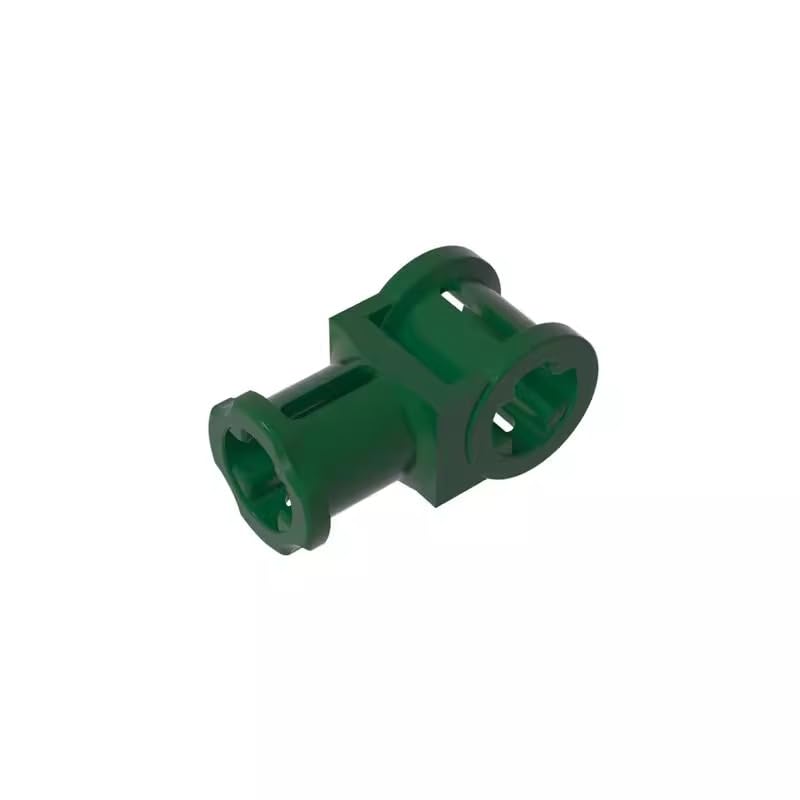 Gobricks Shaft Bolt Connection Technic Axle Connector with Axle Hole 32039 42135 4107081 GDS-931 50Pieces Compatible with Lego Classic Bulk Toy MOC Color:Dark Green โ image 1
