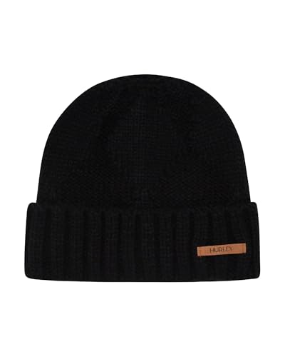 Chapeaux d'hiver femme Hurley Bonnet Penny tricoté chaud coupe moyenne