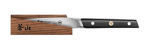 Cangshan Tc Series 1020946 Swedish 14C28N Steel Forged 3.5-Inch Paring Knife And Wood Sheath Set #TOP1