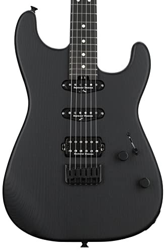 Pro-Mod San Dimas Style 1 HSS HT E Sassafras Eb Satin Black - Les Beatles, Paul McCartney, John Lennon, RIngo Starr, George Harrison Pro-Mod San Dimas Style 1 HSS HT E Sassafras Eb Satin Black
