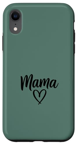 Simple Aesthetic Mom ���^�����O - �Z�[�W�O���[�� �X�}�z�P�[�X iPhone XR �p