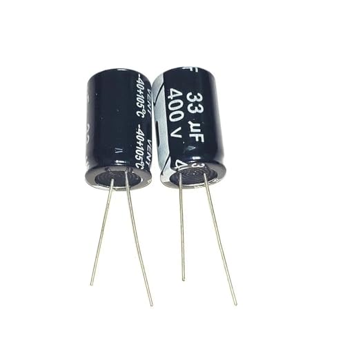 Condensateur électrolytique 400V anti sifflement pour filtrage de courant stable