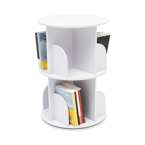 Mesterth: Estantería giratoria de madera