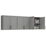 Furnaza Grey Shaker Wall Set