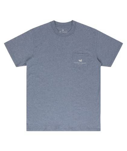 Southern Marsh Men’s Teal Takeoff T-Shirt – Short Sleeve Casual Graphic Tee2