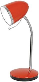 Oaks Lighting Madison Floor Table Desk Lamp Orange, Metal, 40 W
