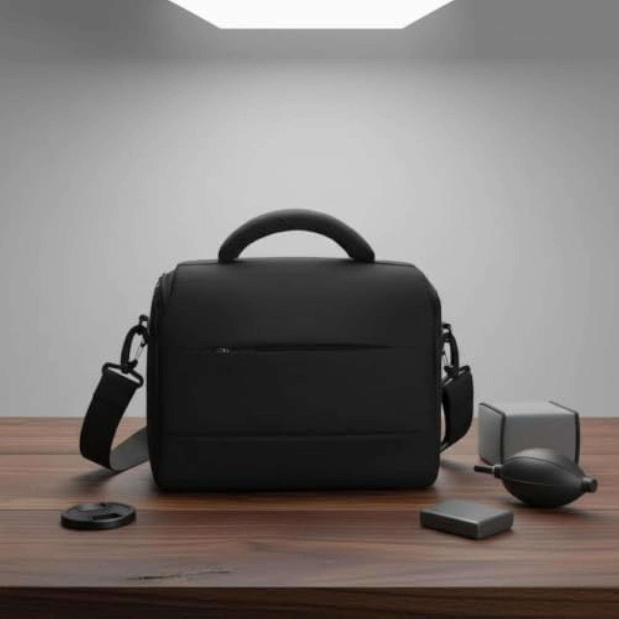 Lightweight DSLR Shoulder Bag, Shockproof Mirrorless Camera Carrying Case