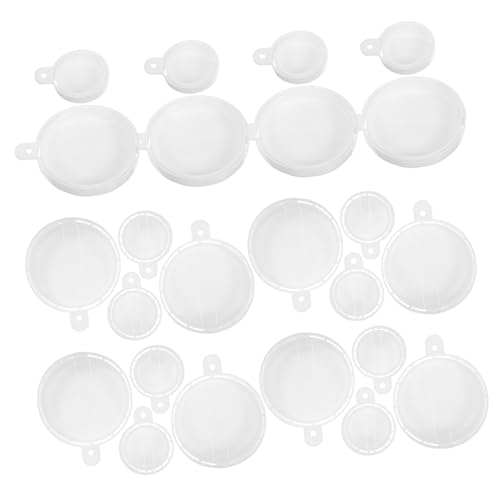 KICHOUSE 1 Set Replacement Lids Oil Drum Replacement Lid White Pail Lid Cap Plastic Bucket Airtight Lid
