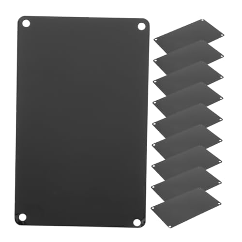 Garneck 10 Stück Aluminium Rohlinge Für Gravur - Leere...