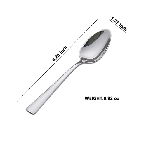HISSF Stainless Steel Teaspoons Set