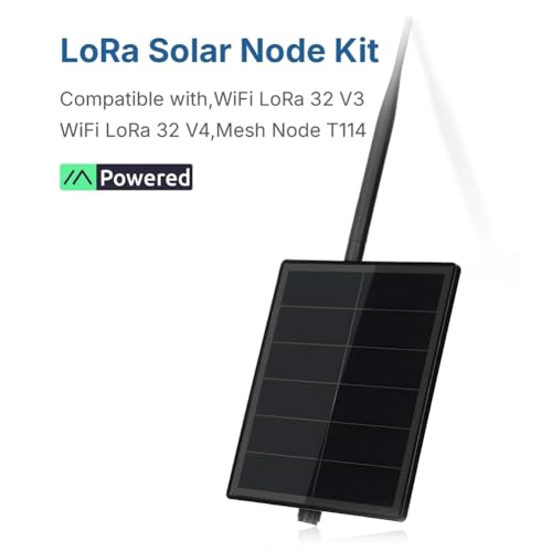 Kit solar Meshtastic T114 con carcasa impermeable para rutas de montaña 8
